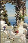 Seascape Canvas Paintings - Bondarenko Positano Seascape